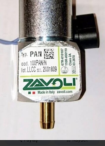 Zavoli pan enjektör 2 ohm
