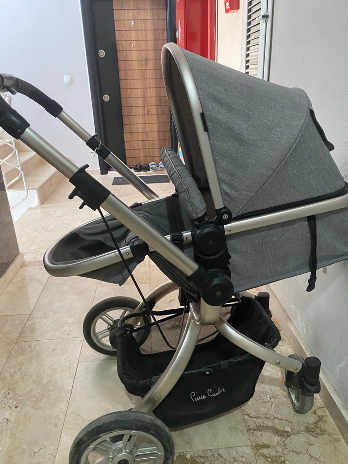 Gri Bebek arabası - Görsel 3