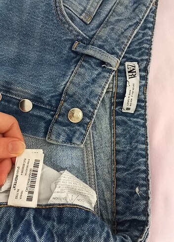 Zara straight fit jean  - Görsel 6