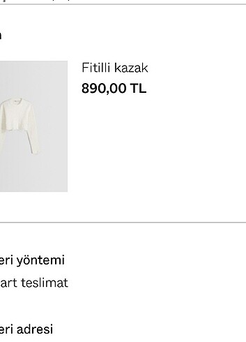 Bershka distressed kazak - Görsel 5