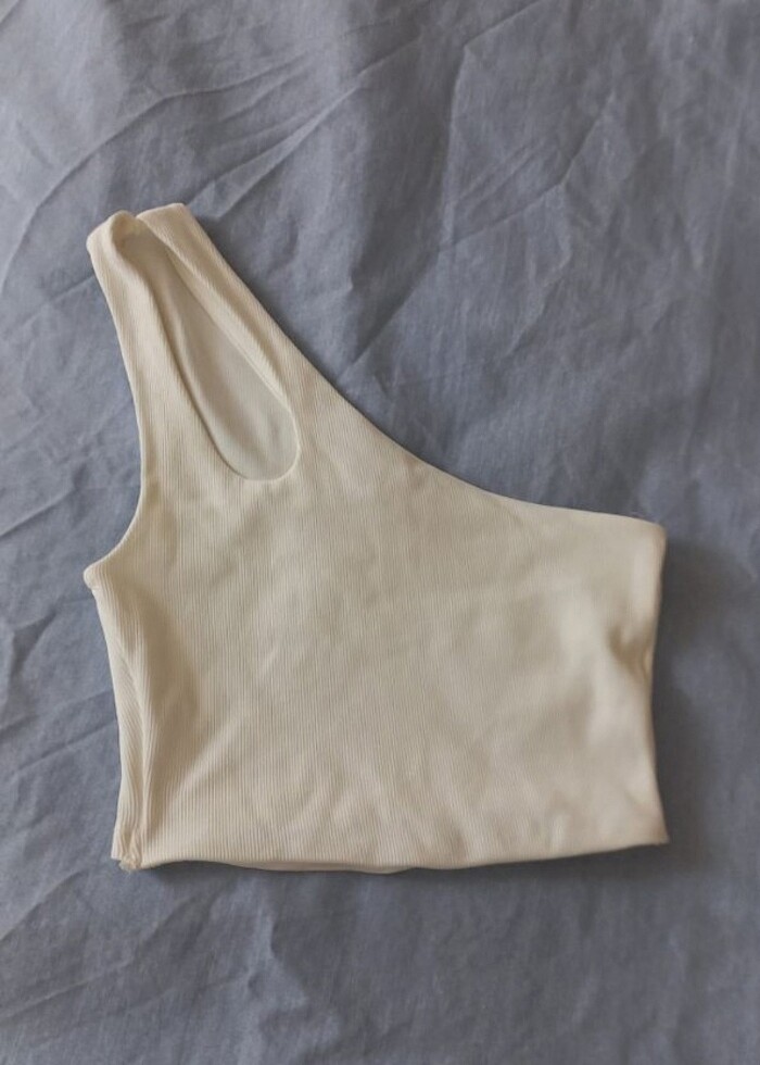 Pull&bear asimetrik üst  - Görsel 2