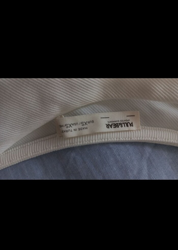 Pull&bear asimetrik üst  - Görsel 3