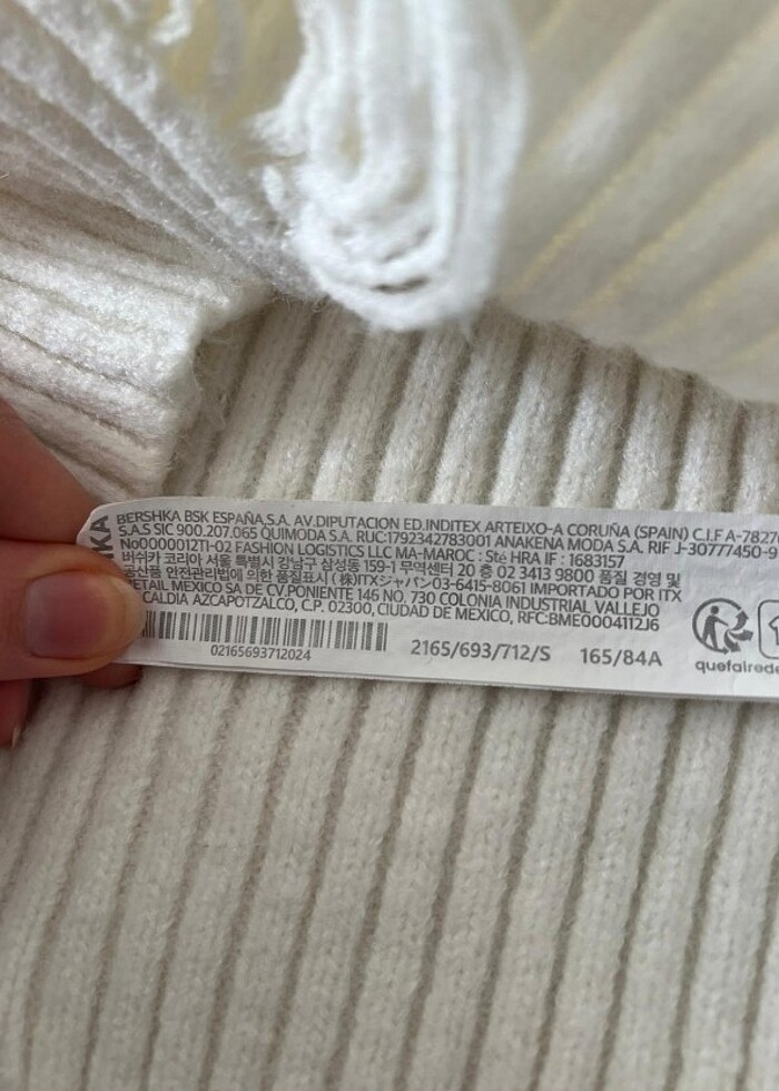 Bershka yırtık detaylı kazak - Görsel 2