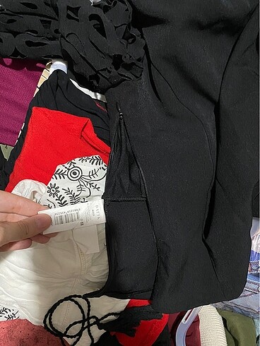 Kol detaylı batik bluz - Görsel 3