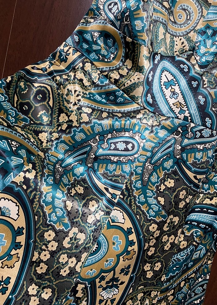 44 beden saten elbise - Görsel 2