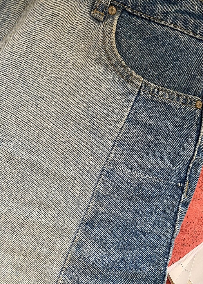 Trendyol çift renk kot - Görsel 3