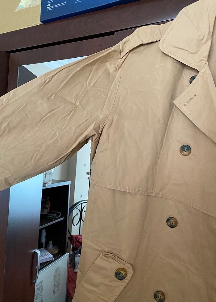 Oversize trençkot - Görsel 3