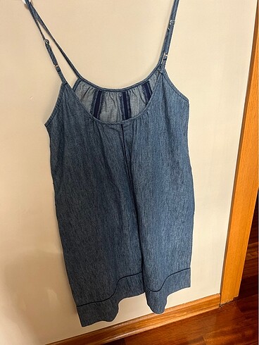xl Beden Jean yazlık elbise