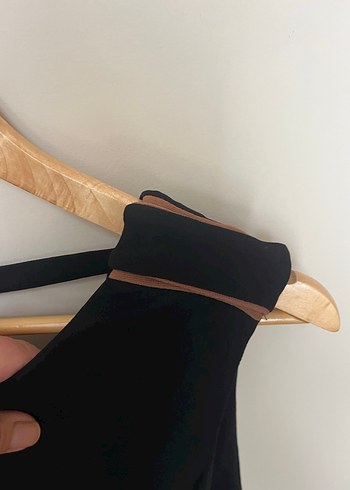 Siyah basic elbise astarlıdır - Görsel 2