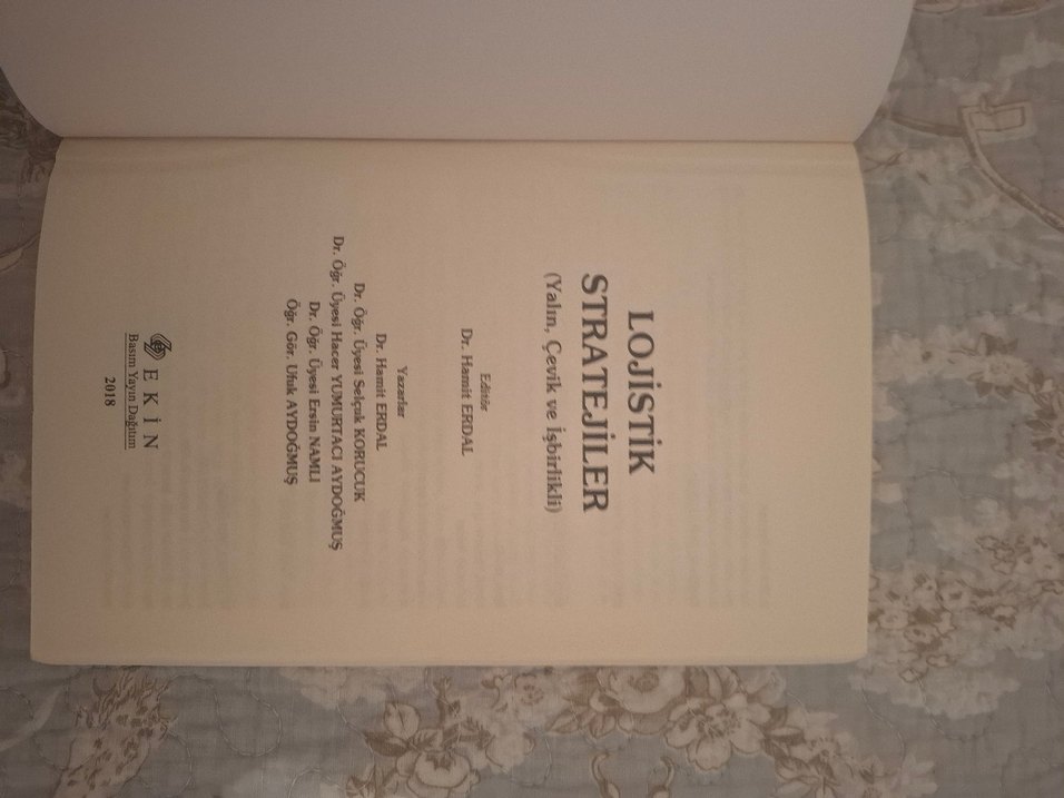 Lojistik Stratejiler Kitabı - Dr. Hamit Erdal - Görsel 2