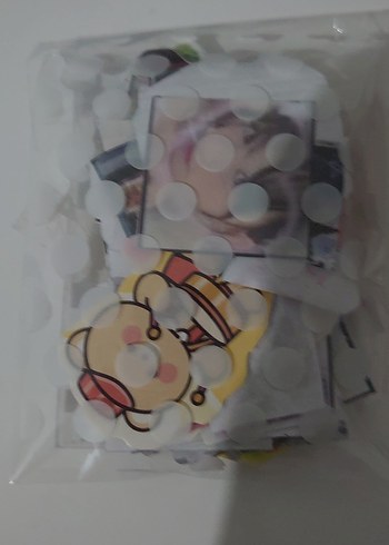 Diğer kedili,sanrio parca sticker+freebiesler