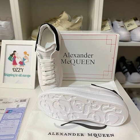38 Beden beyaz Renk Alexander McQueen