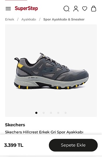 Skechers erkek ayakkabı
