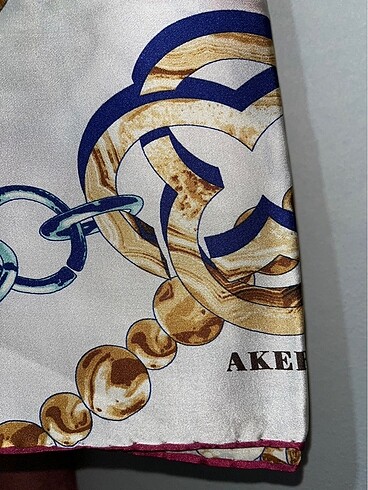 Aker AKER orjinal ipek eşarp