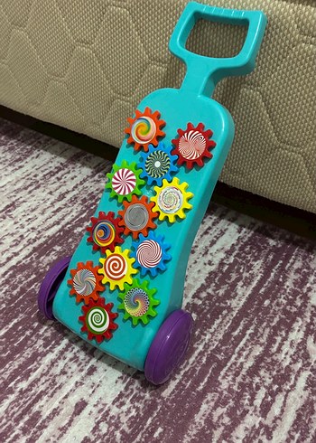 Kraft Renkli Dişli Bebek Yürüteci