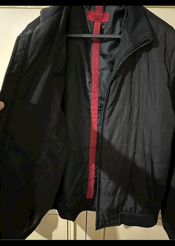 Fermuarlı Gri Erkek Ceket - Görsel 2