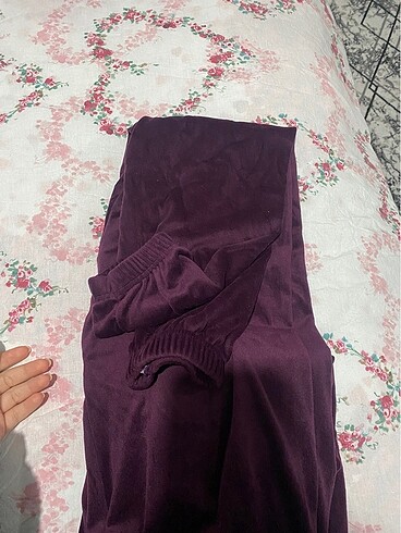 l Beden bordo Renk Pijama takımı
