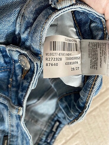 29 Beden mavi Renk Pantolon