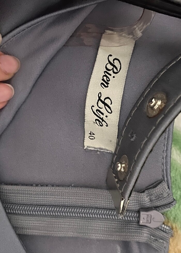 mor mezuniyet elbisesi - Görsel 3