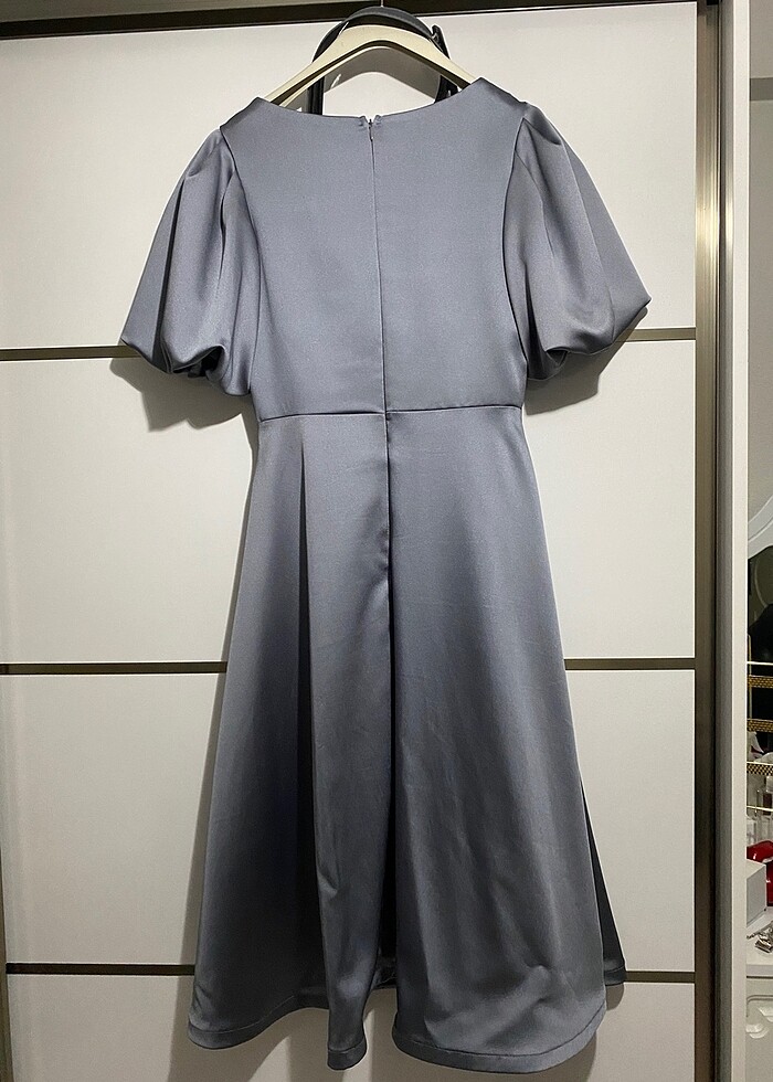 mor mezuniyet elbisesi - Görsel 2