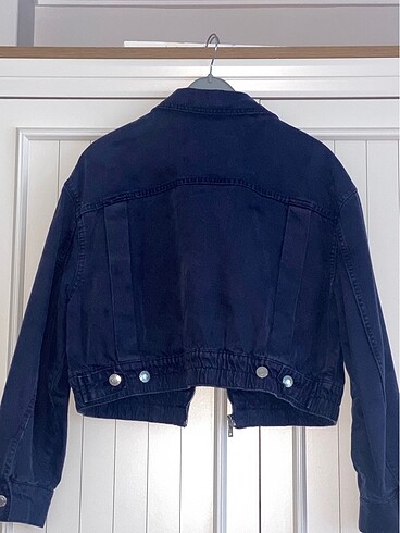 m Beden lacivert Renk bershka lacivert kot ceket