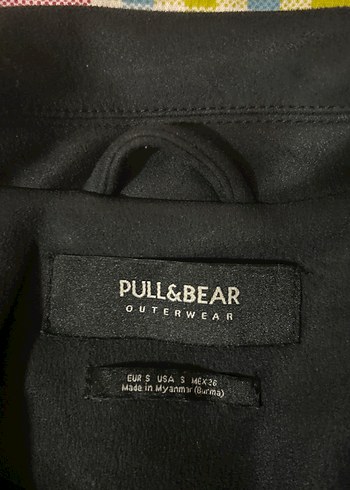 Kadın Siyah Süet Kemerli Ceket - Görsel 4