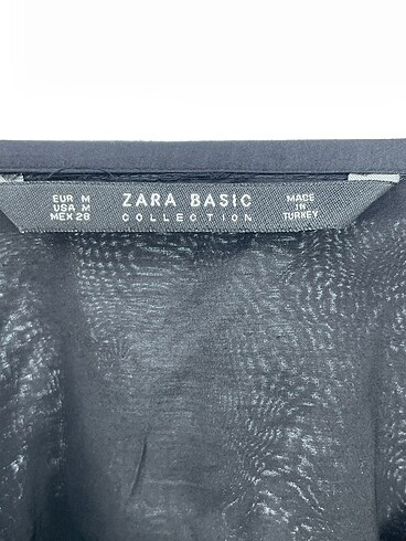 m Beden siyah Renk Zara Gömlek %70 İndirimli.