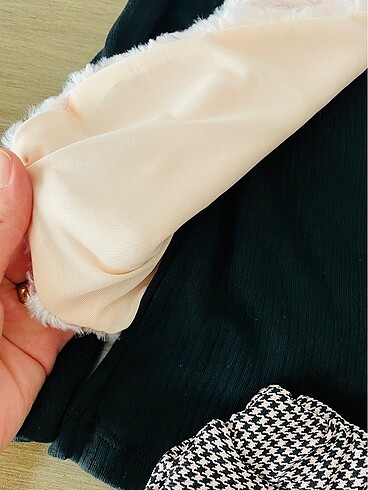 24-36 Ay Beden Peluş yelekli takım