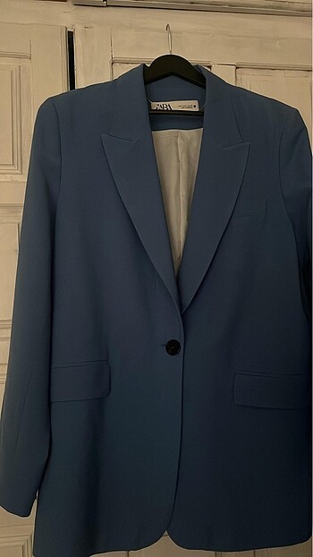 s Beden Zara mavi blazer