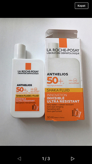 La roche posay shaka fluid