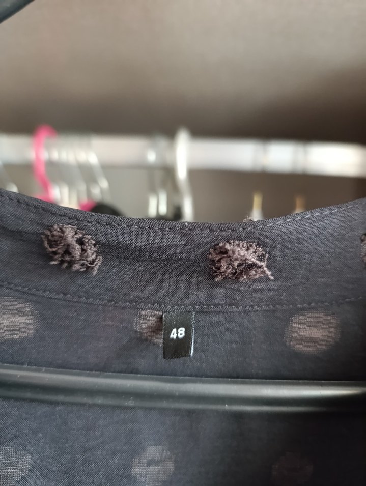 Siyah Nakışlı Midi Kadın Elbise - Görsel 4