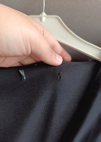 Drapeli Siyah Uzun Elbise - Görsel 4