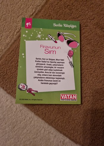  Barbie kitabım
