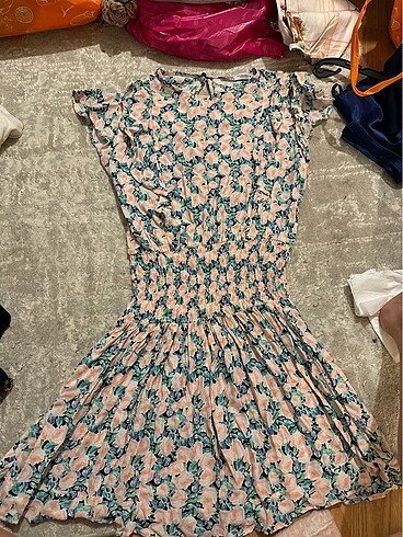 Zara mini yazlık elbise