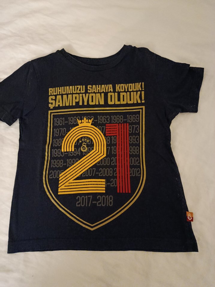 GS STORE Erkek Siyah Baskılı Kısa Kollu Tişört - Görsel 3