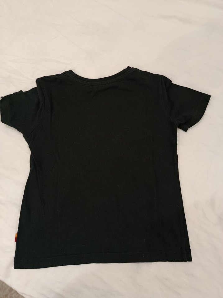 GS STORE Erkek Siyah Baskılı Kısa Kollu Tişört - Görsel 4