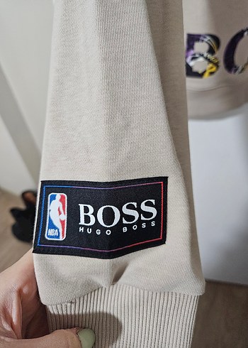 Orijinal Hugo Boss Nba Sweatshirt - Görsel 6