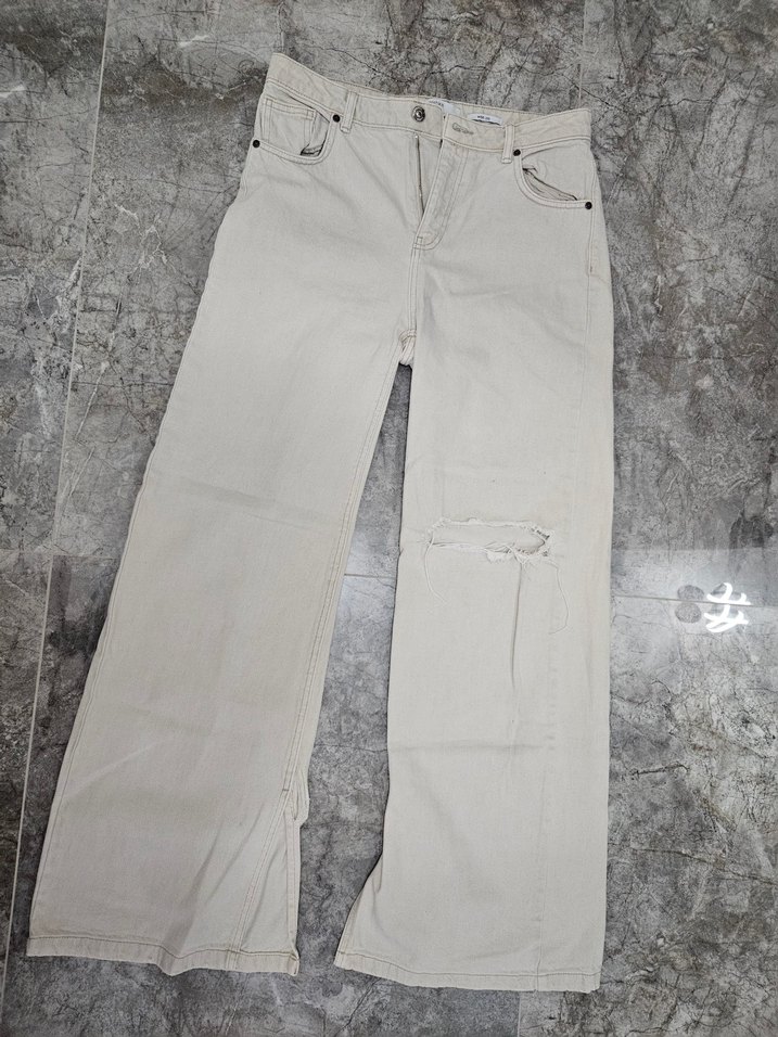 Kadın wide leg jean - Görsel 2