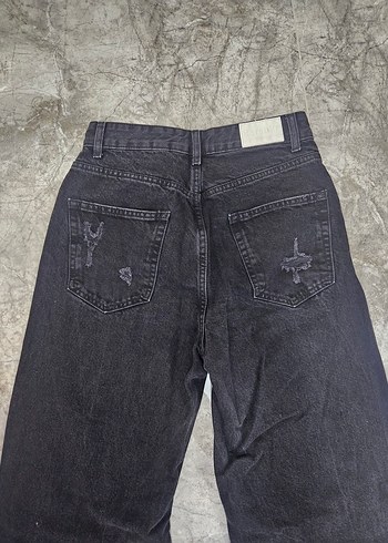 Yırtık Detaylı Kadın Kot Pantolon - Görsel 7