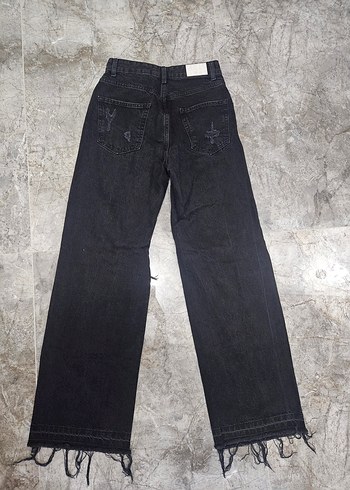 Yırtık Detaylı Kadın Kot Pantolon - Görsel 2