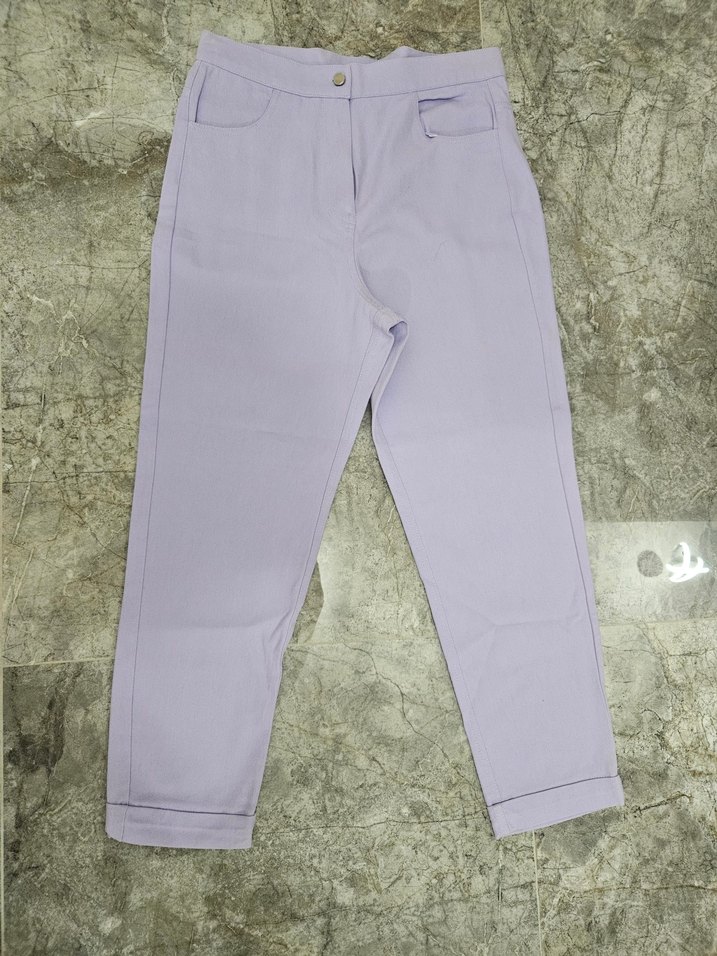 Venöve Lila Kadın Pantolon - Görsel 3