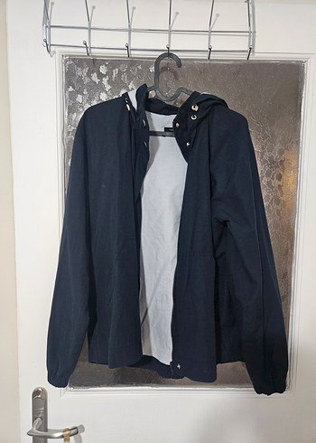 Lacivert Yağmurluk - Görsel 4