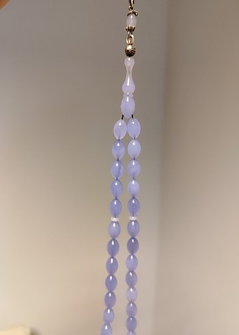 Beden uçak camı Lila Minimalist Tesbih
