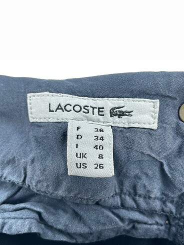 36 Beden çeşitli Renk Lacoste Jean / Kot %70 İndirimli.