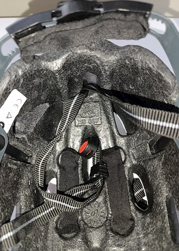 Kırmızı Gri Uvex Bisiklet Kaskı Ayarlanabilir - Görsel 6