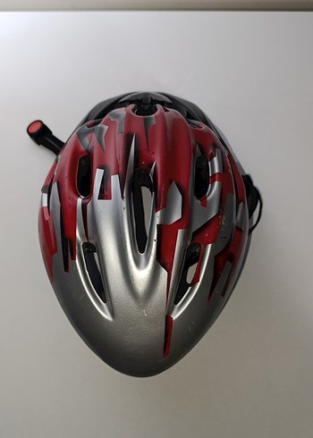 Kırmızı Gri Uvex Bisiklet Kaskı Ayarlanabilir - Görsel 2