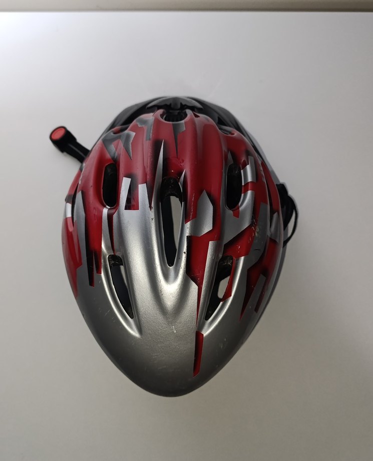Kırmızı Gri Uvex Bisiklet Kaskı Ayarlanabilir - Görsel 2