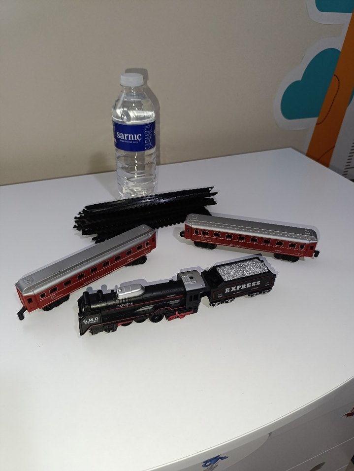 Siyah Express Model Tren Seti - Görsel 2