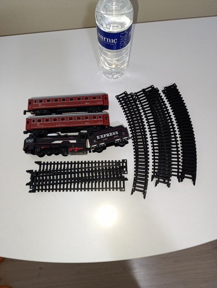 Siyah Express Model Tren Seti - Görsel 5