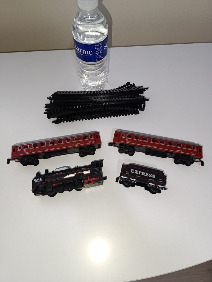 Siyah Express Model Tren Seti - Görsel 4